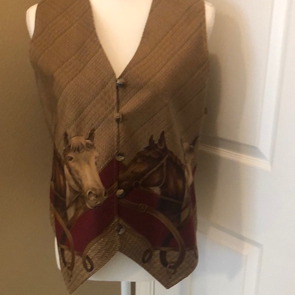 Cambridge dry goods horse vest